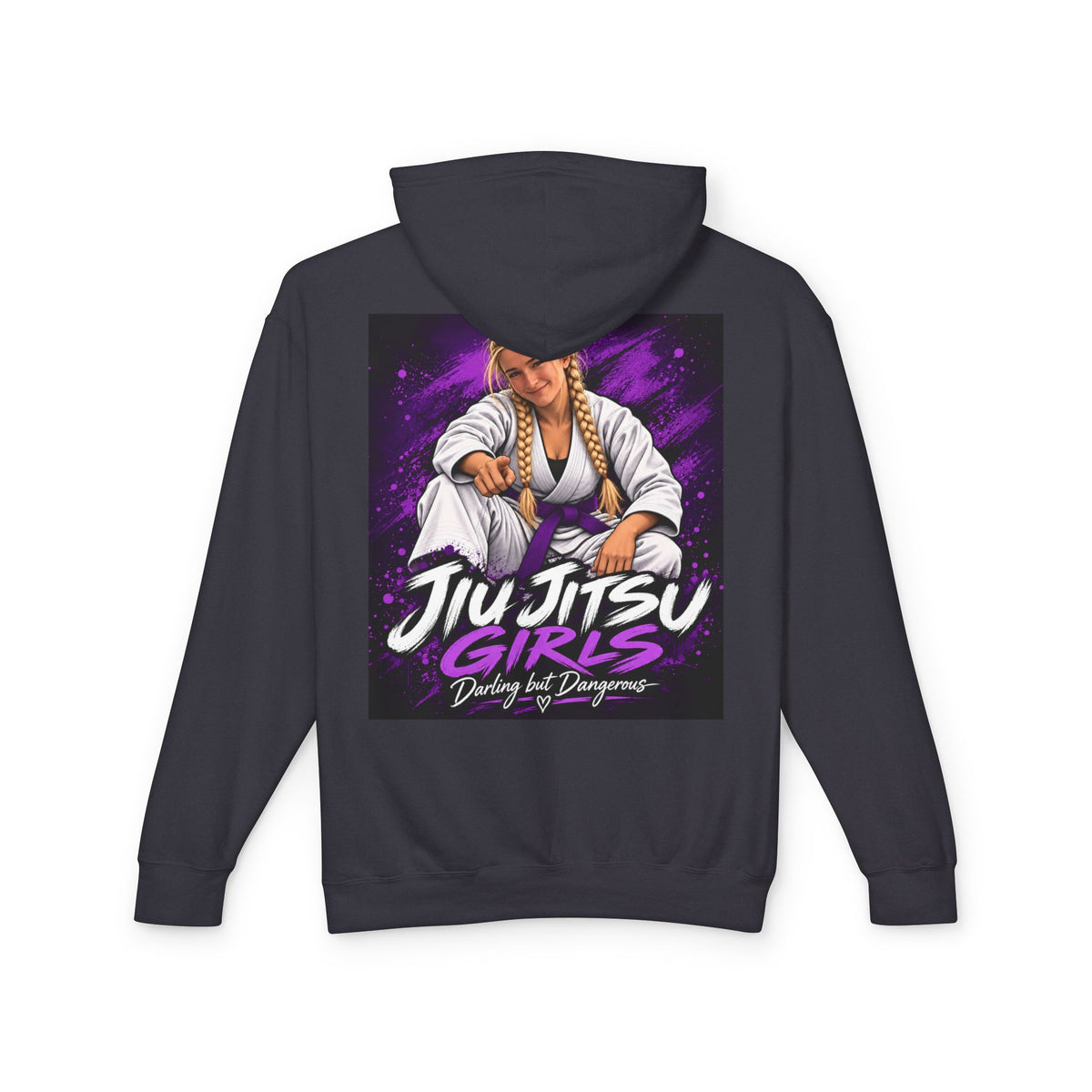 Jiu Jitsu Girls Hoodie — Women’s BJJ Martial Arts Sweatshirt