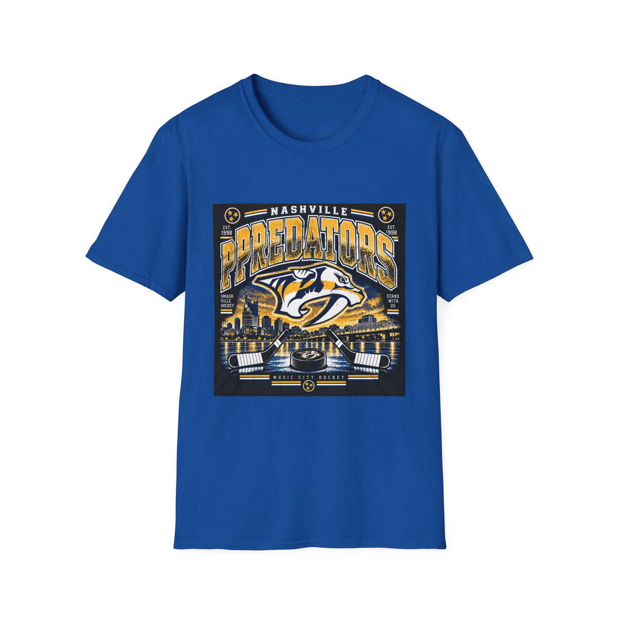 Nashville Predators Music City - Classic Tee