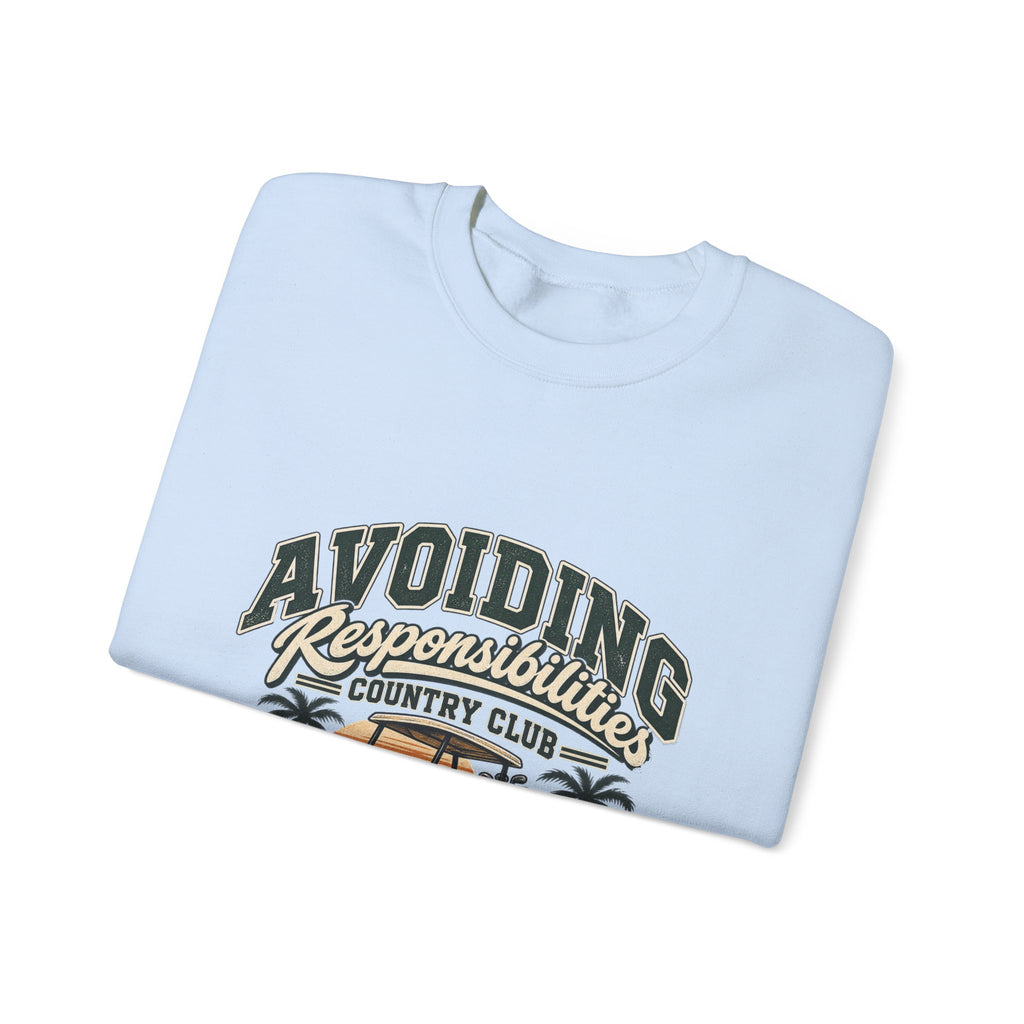 Avoiding Responsibility Country Club - Crewneck Sweatshirt