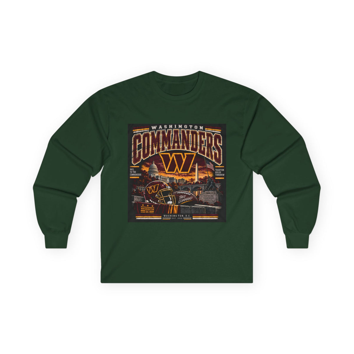 Washington Commanders Pride - Unisex Ultra Cotton Long Sleeve Tee