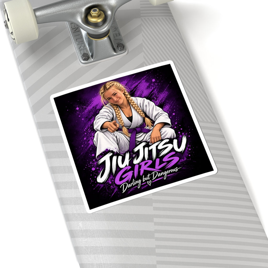 Jiu Jitsu Girls - Kiss-Cut Sticker