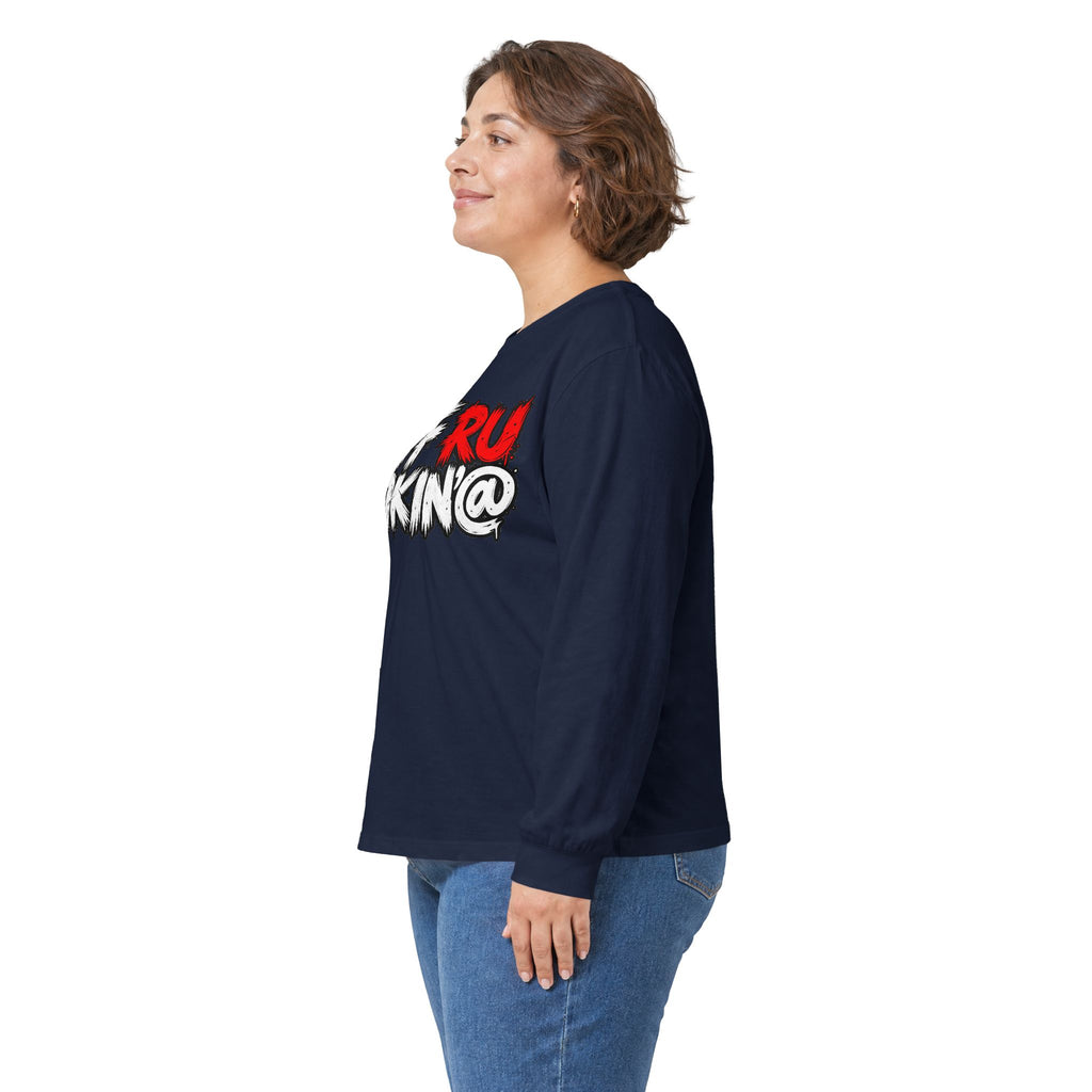 WTF RU LOOKIN AT - Unisex Ultra Cotton Long Sleeve Tee