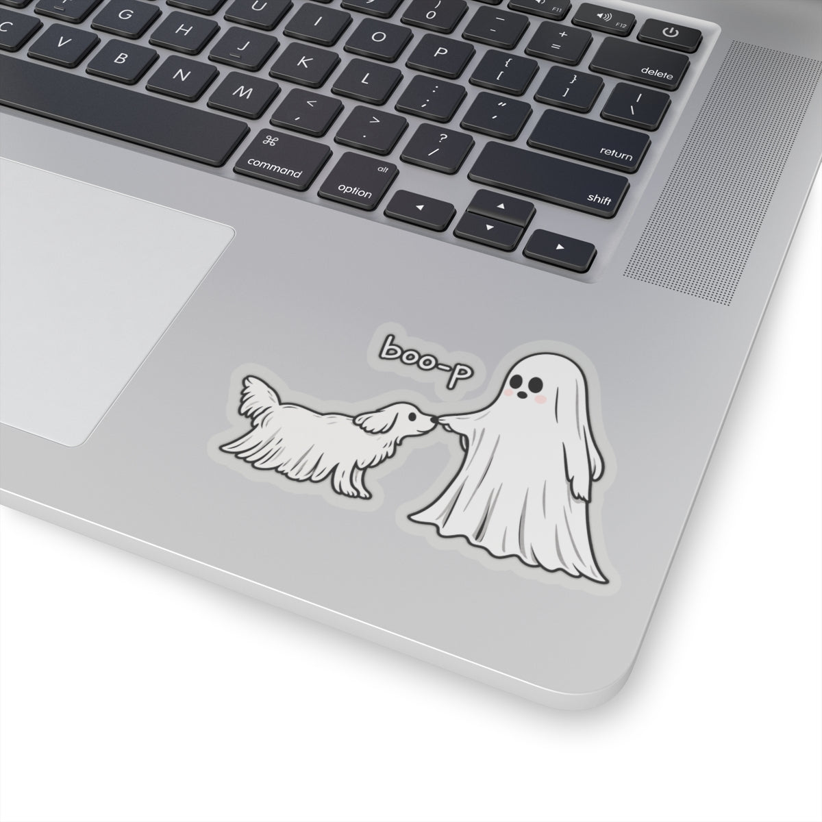 Boo-p Ghost and Dog - Kiss-Cut Sticker