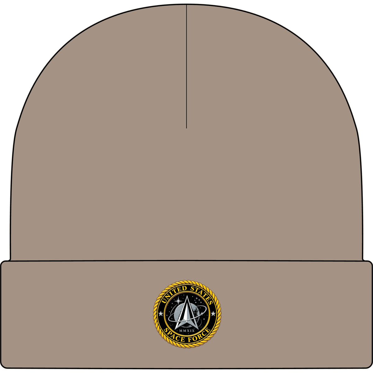 U.S. Space Force Emblem - AS Colour 1107 Cuff Beanie