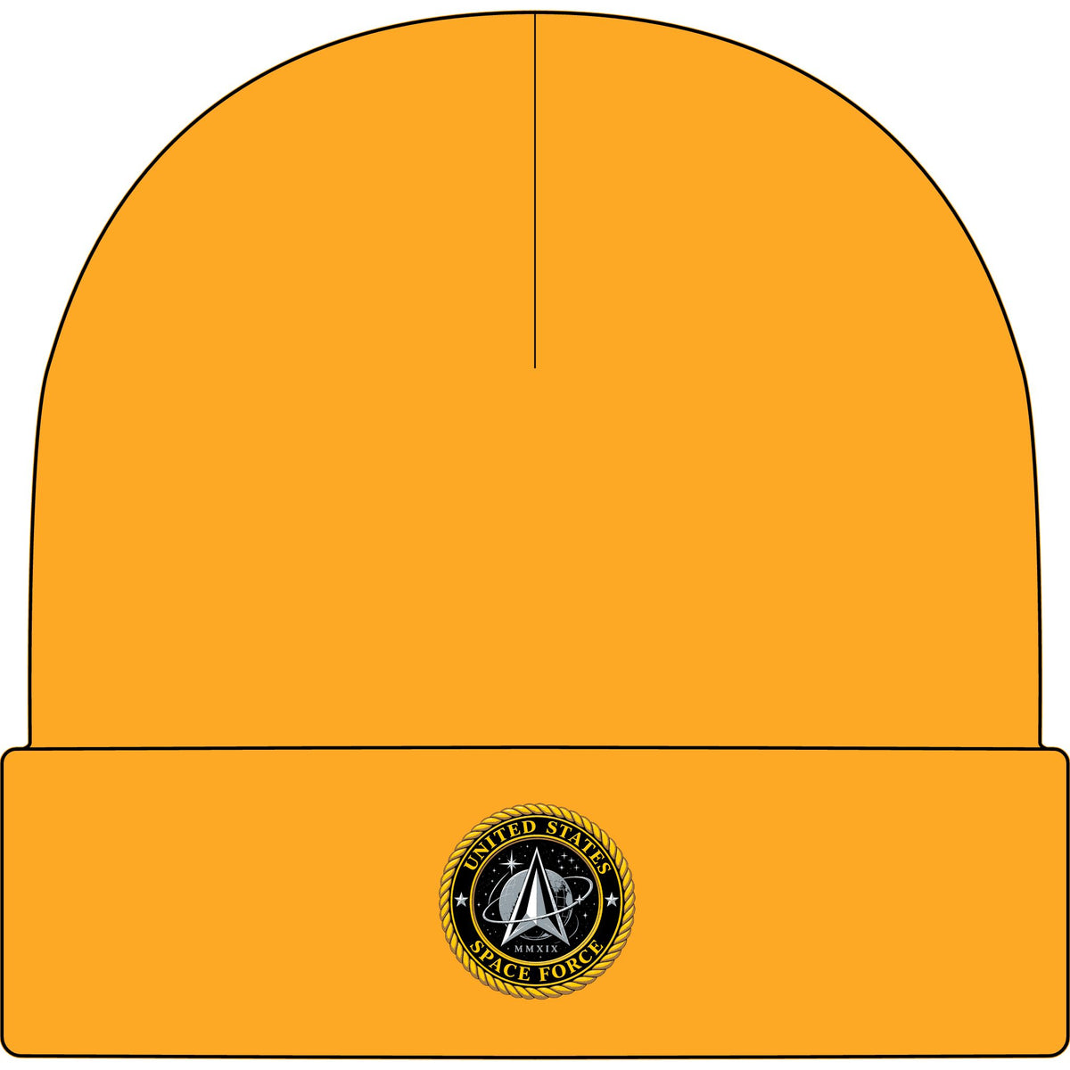 U.S. Space Force Emblem - AS Colour 1107 Cuff Beanie