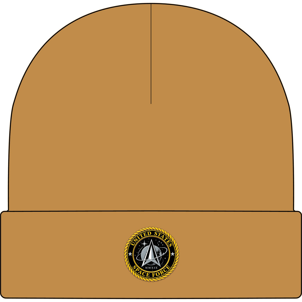 U.S. Space Force Emblem - AS Colour 1107 Cuff Beanie