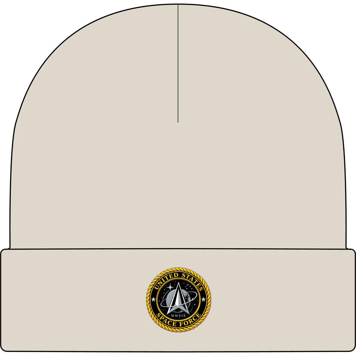 U.S. Space Force Emblem - AS Colour 1107 Cuff Beanie