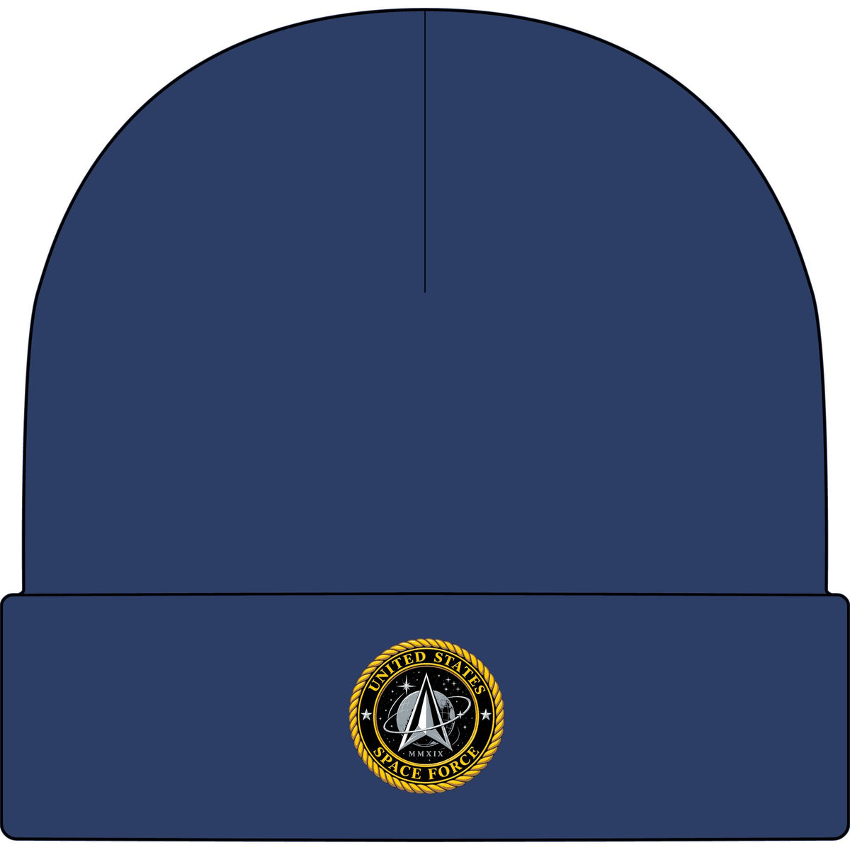 U.S. Space Force Emblem - AS Colour 1107 Cuff Beanie