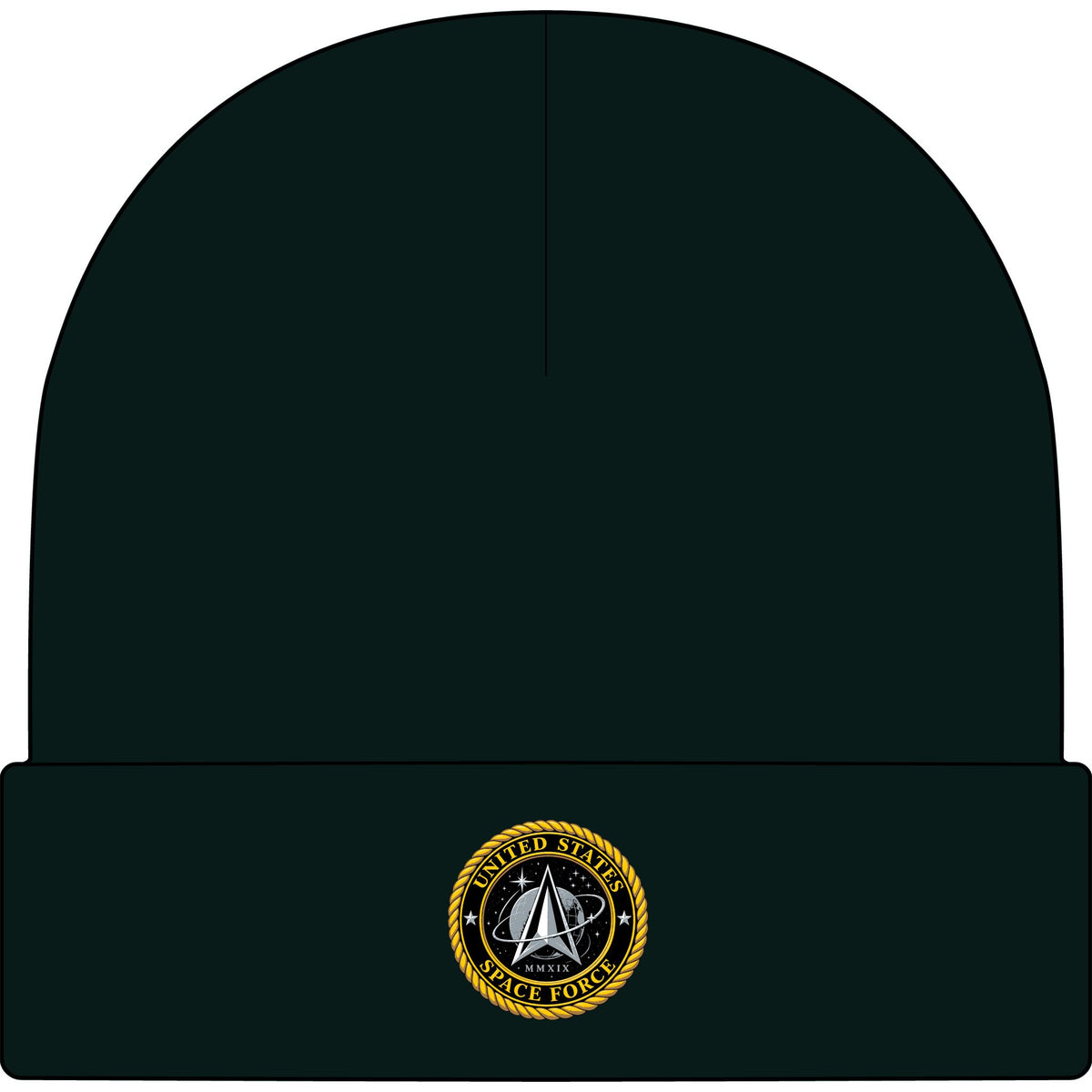 U.S. Space Force Emblem - AS Colour 1107 Cuff Beanie