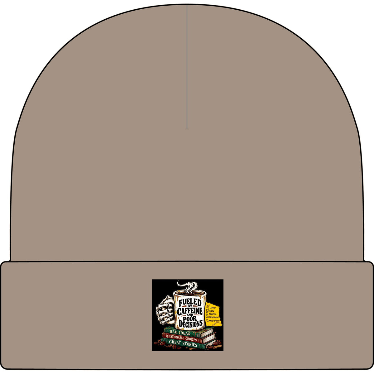 Fueled by Caffeine - AS Colour 1107 Cuff Beanie