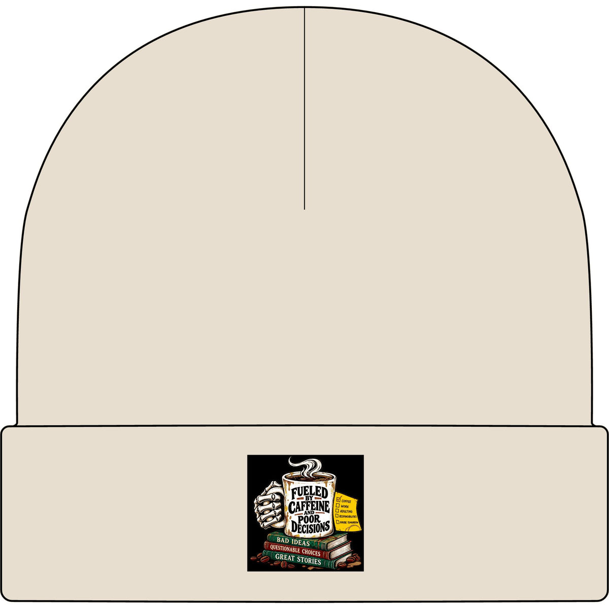 Fueled by Caffeine - AS Colour 1107 Cuff Beanie
