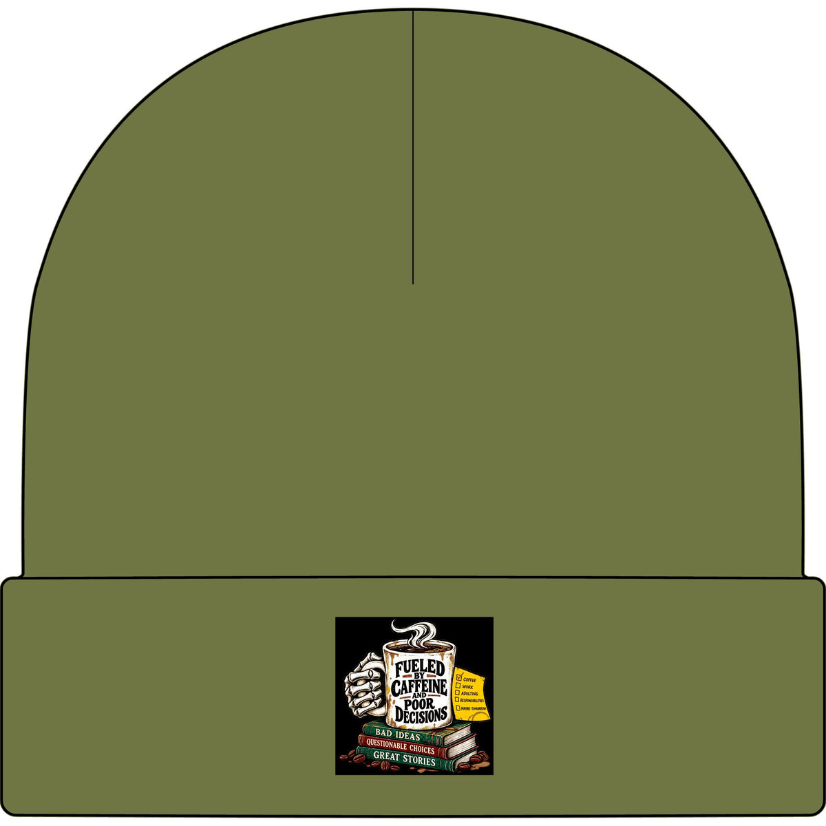 Fueled by Caffeine - AS Colour 1107 Cuff Beanie