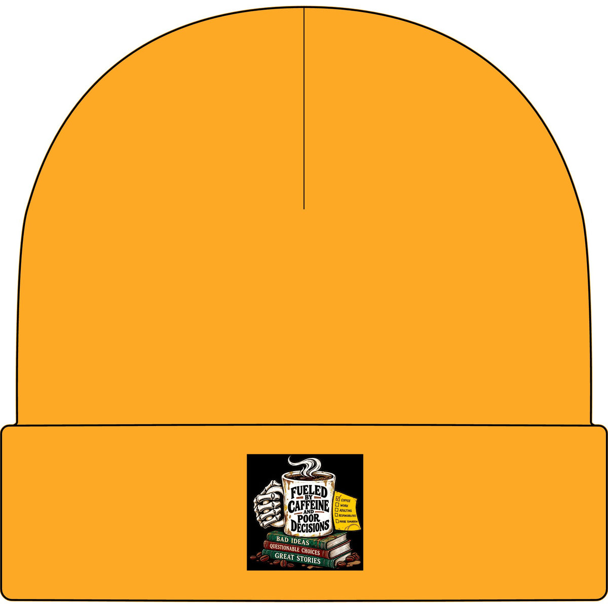 Fueled by Caffeine - AS Colour 1107 Cuff Beanie