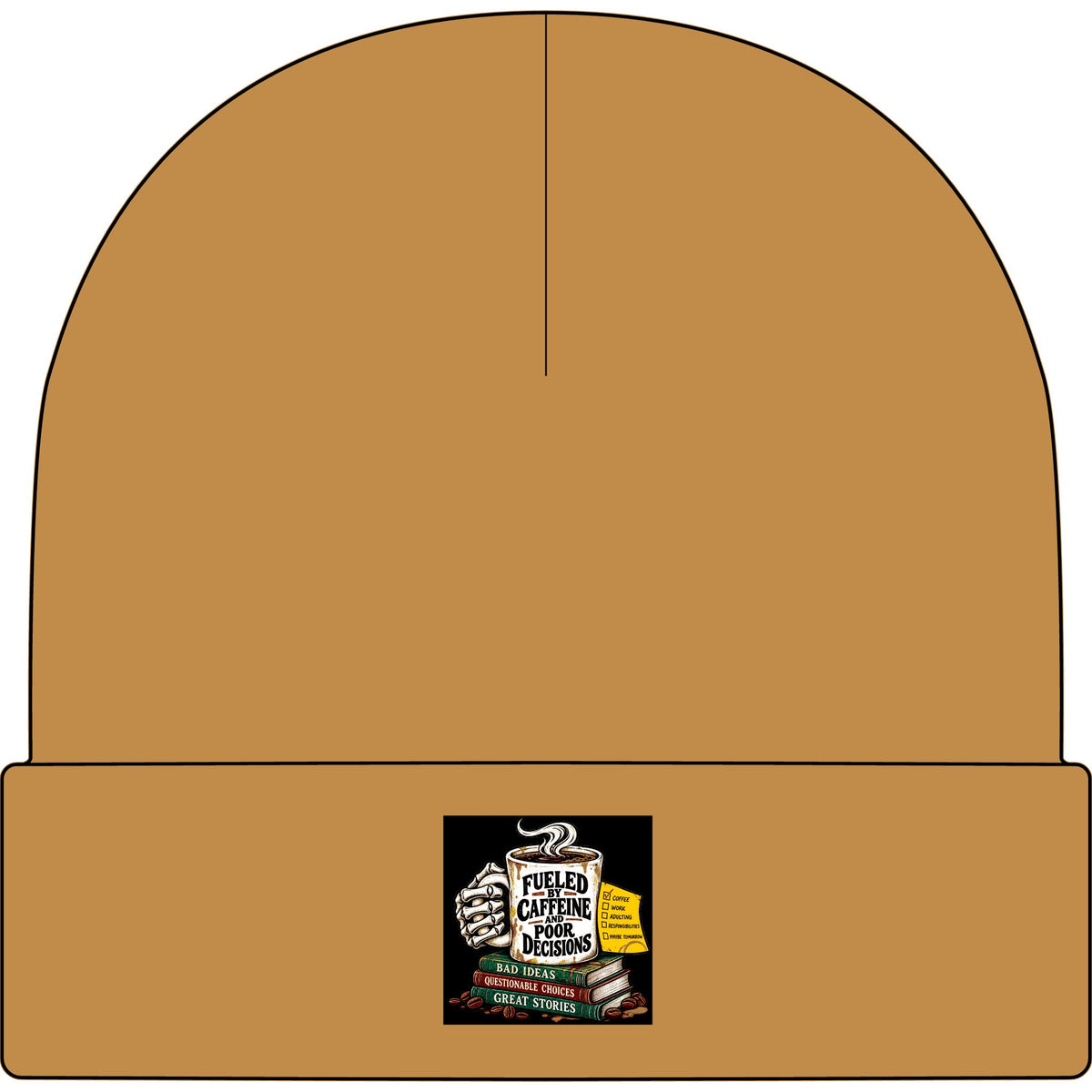 Fueled by Caffeine - AS Colour 1107 Cuff Beanie