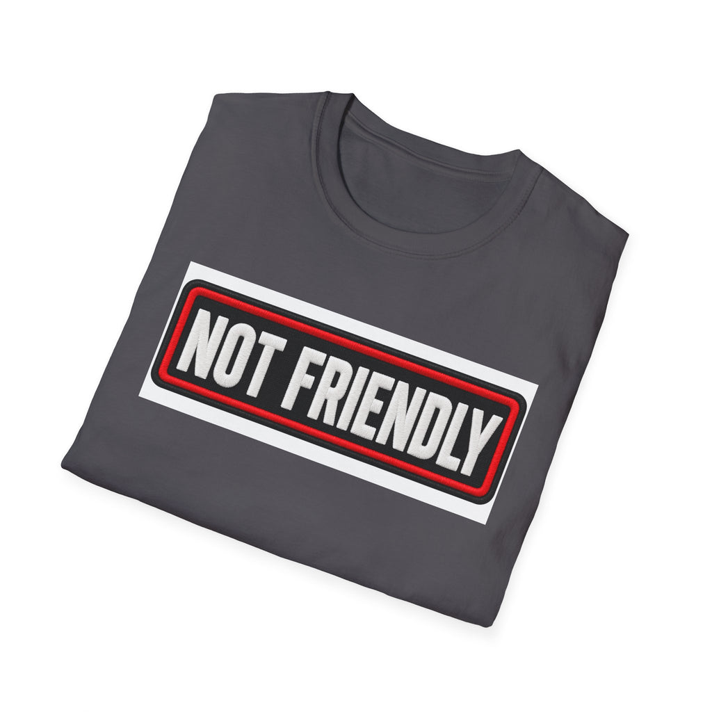 Not Friendly - Service Dog Patch - Classic Tee