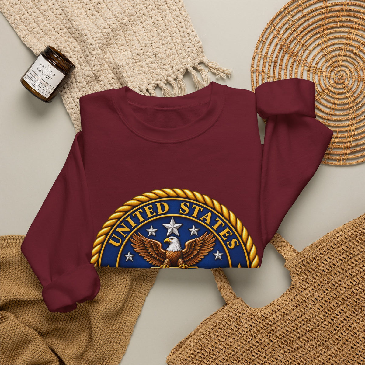 U.S. Air Force Emblem - Crewneck Sweatshirt