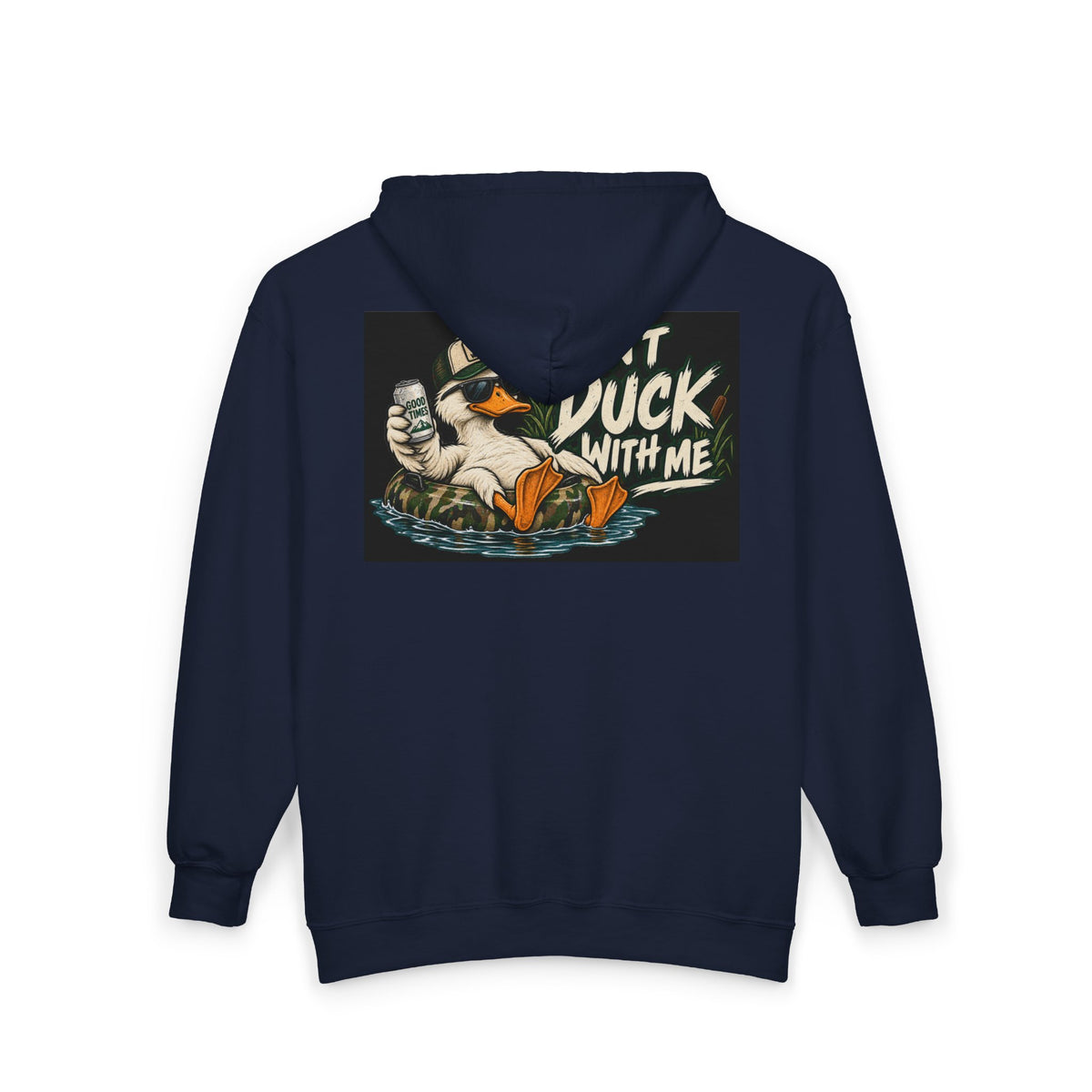 Duck With Me Camo - Full-Zip Hooded Sweatshirt