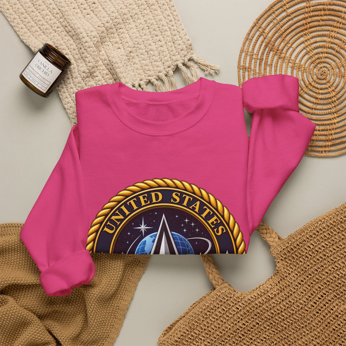 U.S. Space Force Emblem - Crewneck Sweatshirt