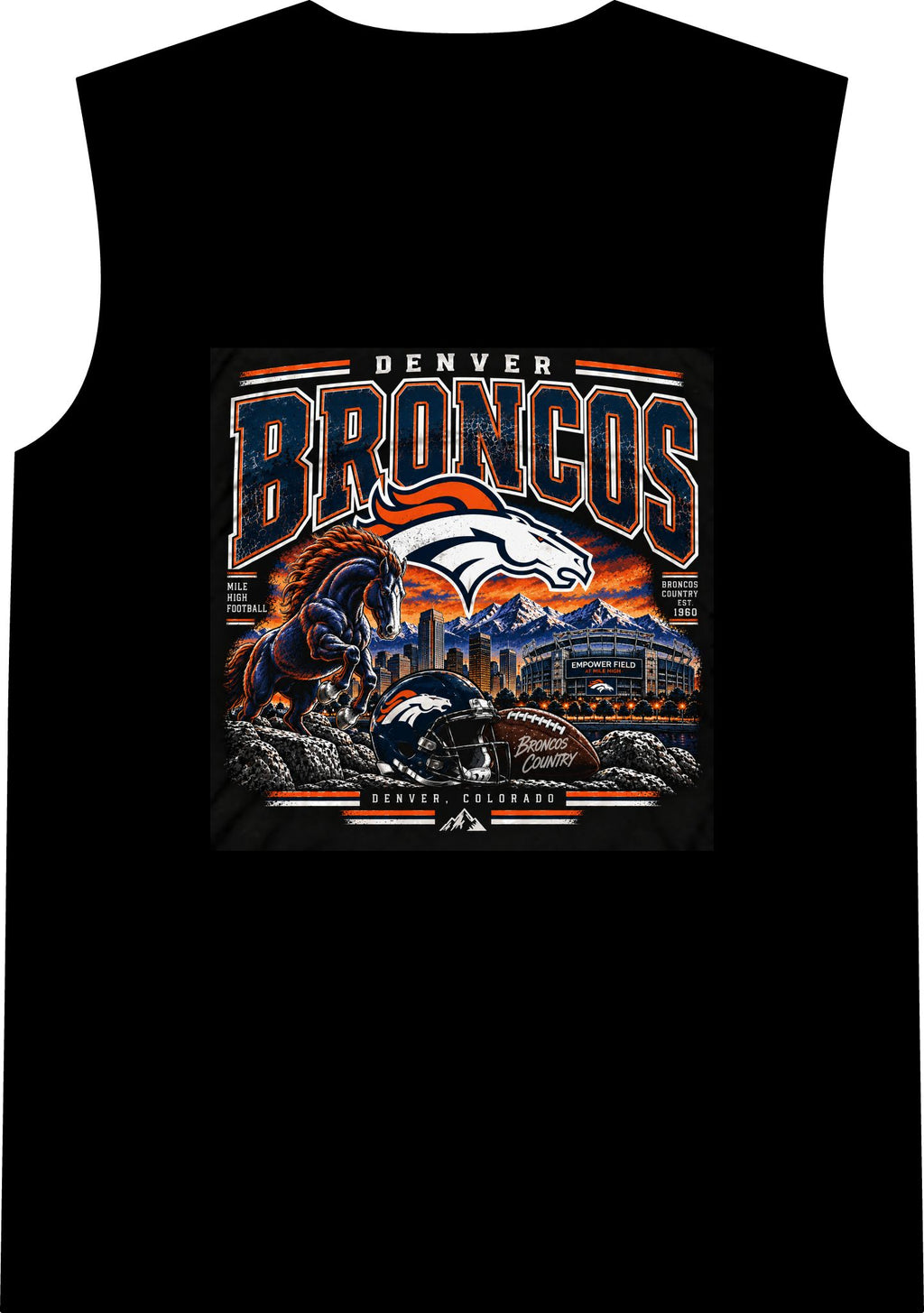 Denver Broncos Mile High Pride - Classic Tank