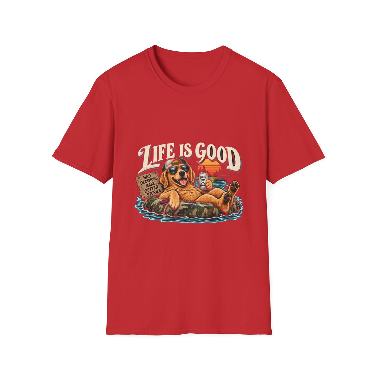 Life is Good Floatin' - Classic Tee