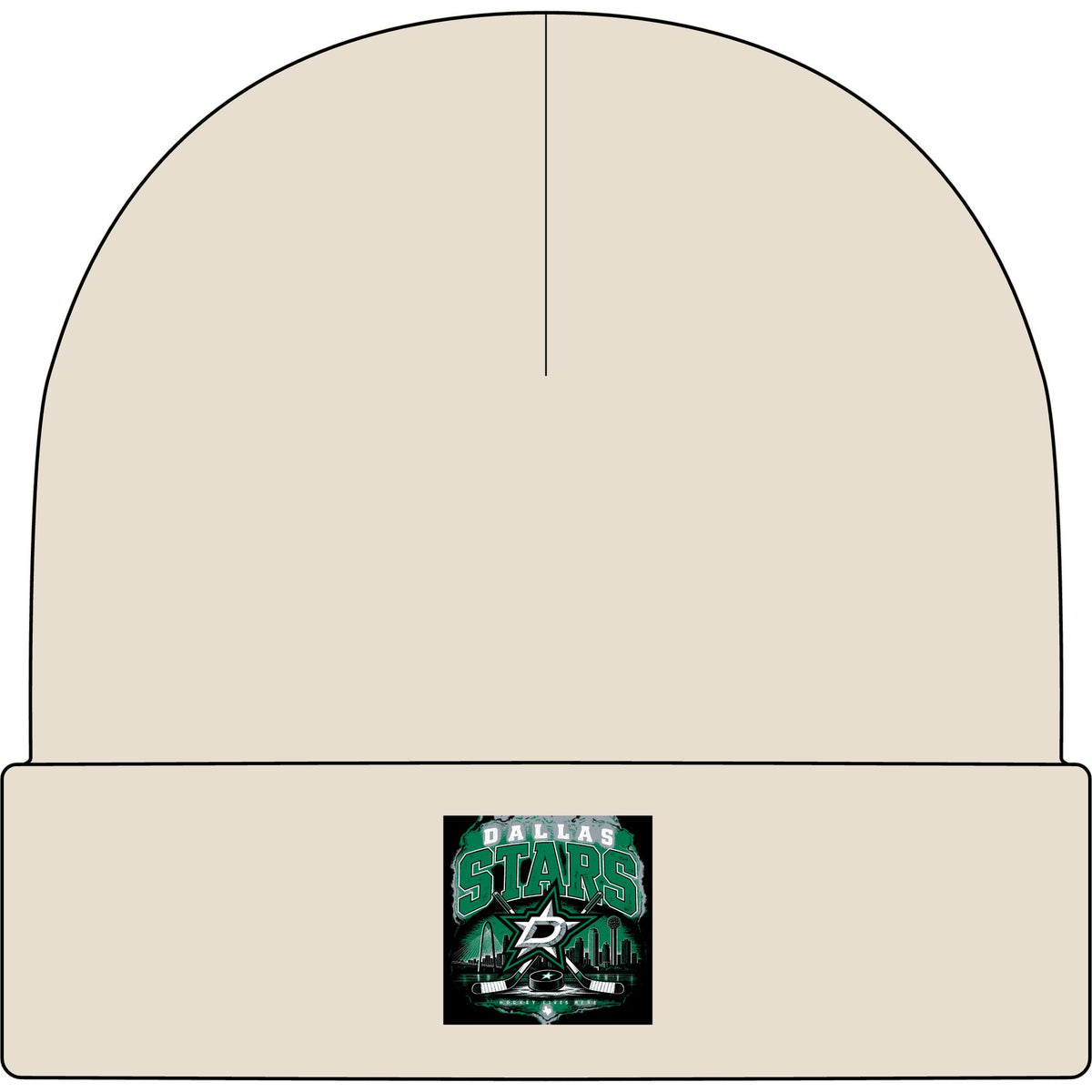 Dallas Stars Hockey Lives - AS Colour 1107 Cuff Beanie