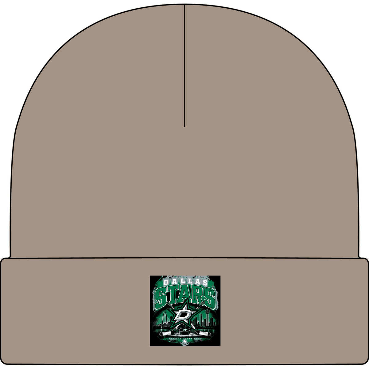 Dallas Stars Hockey Lives - AS Colour 1107 Cuff Beanie