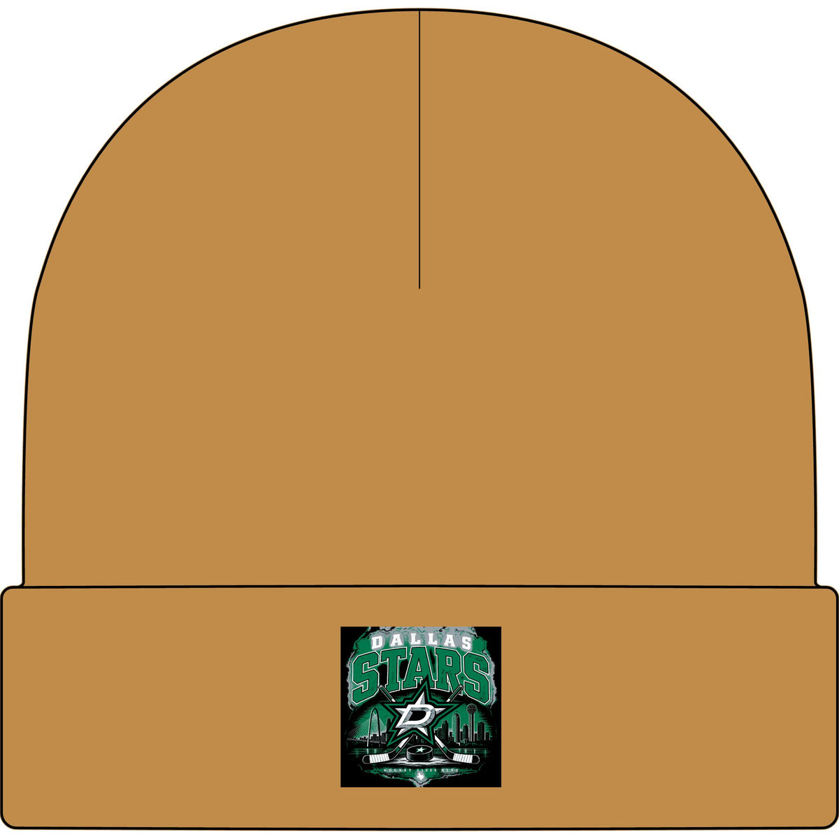 Dallas Stars Hockey Lives - AS Colour 1107 Cuff Beanie