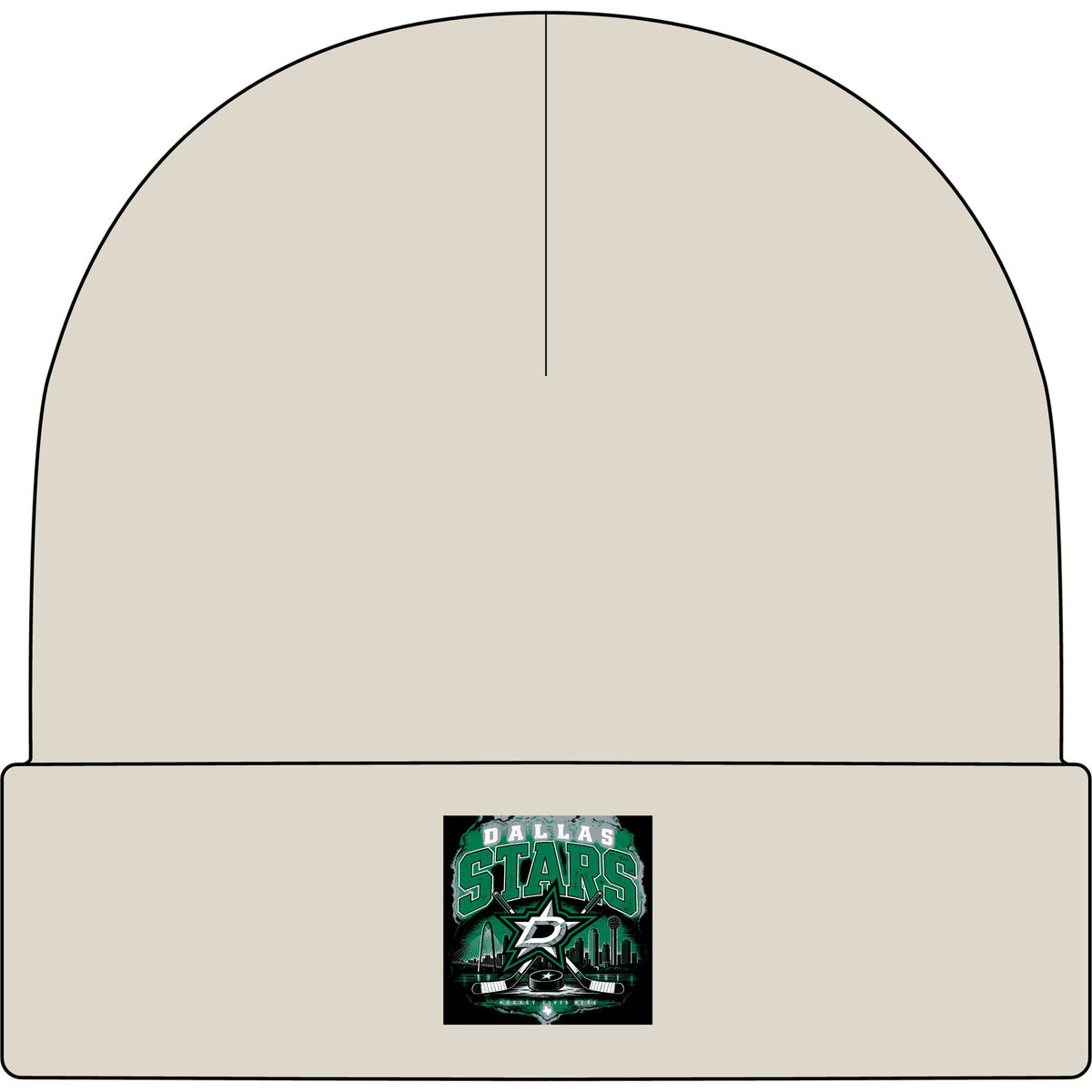 Dallas Stars Hockey Lives - AS Colour 1107 Cuff Beanie