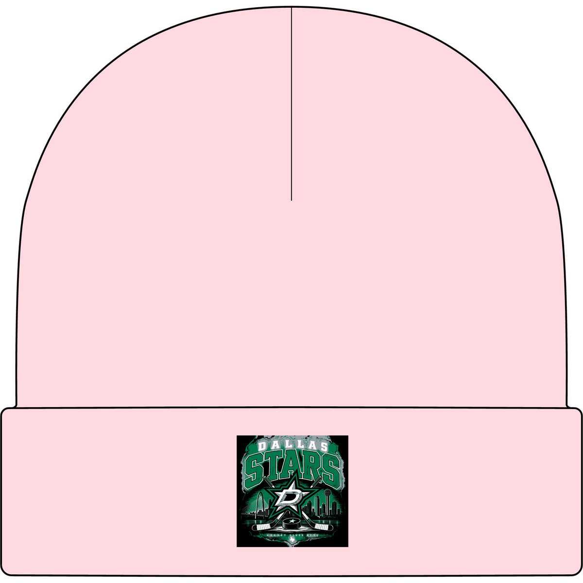 Dallas Stars Hockey Lives - AS Colour 1107 Cuff Beanie
