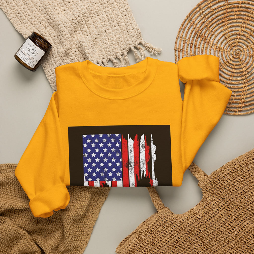 Old Glory Eagle - Crewneck Sweatshirt
