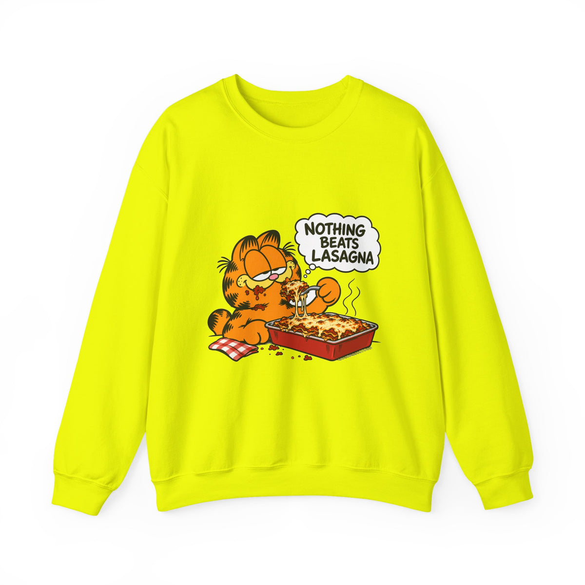 Nothing Beats Lasagna - Crewneck Sweatshirt