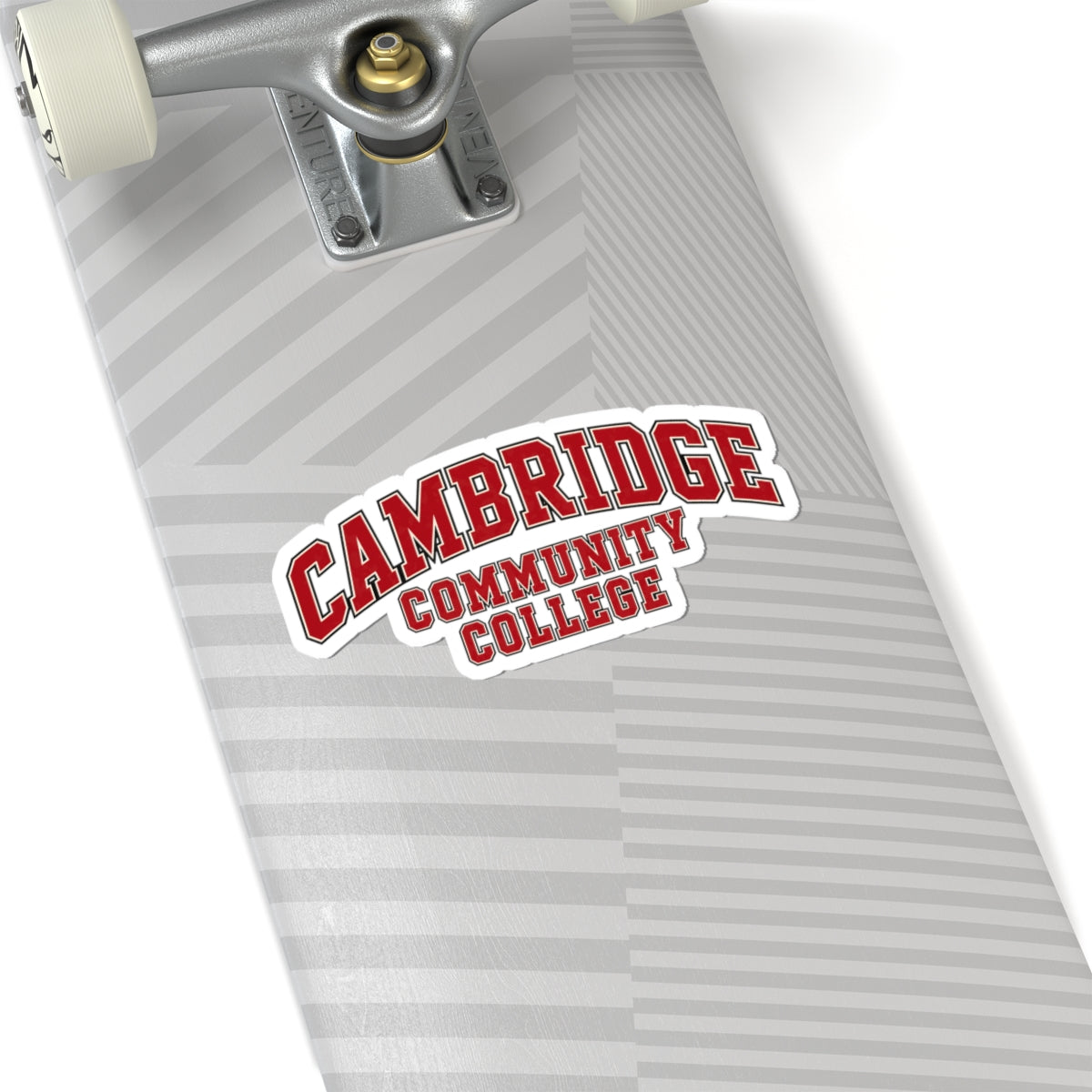 Cambridge Community College - Kiss-Cut Sticker