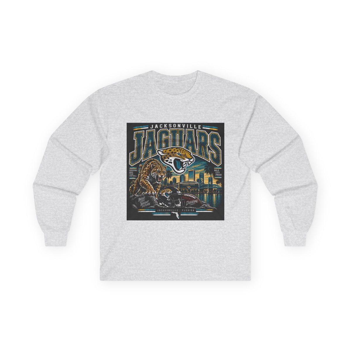 Jacksonville Jaguars Pride - Unisex Ultra Cotton Long Sleeve Tee