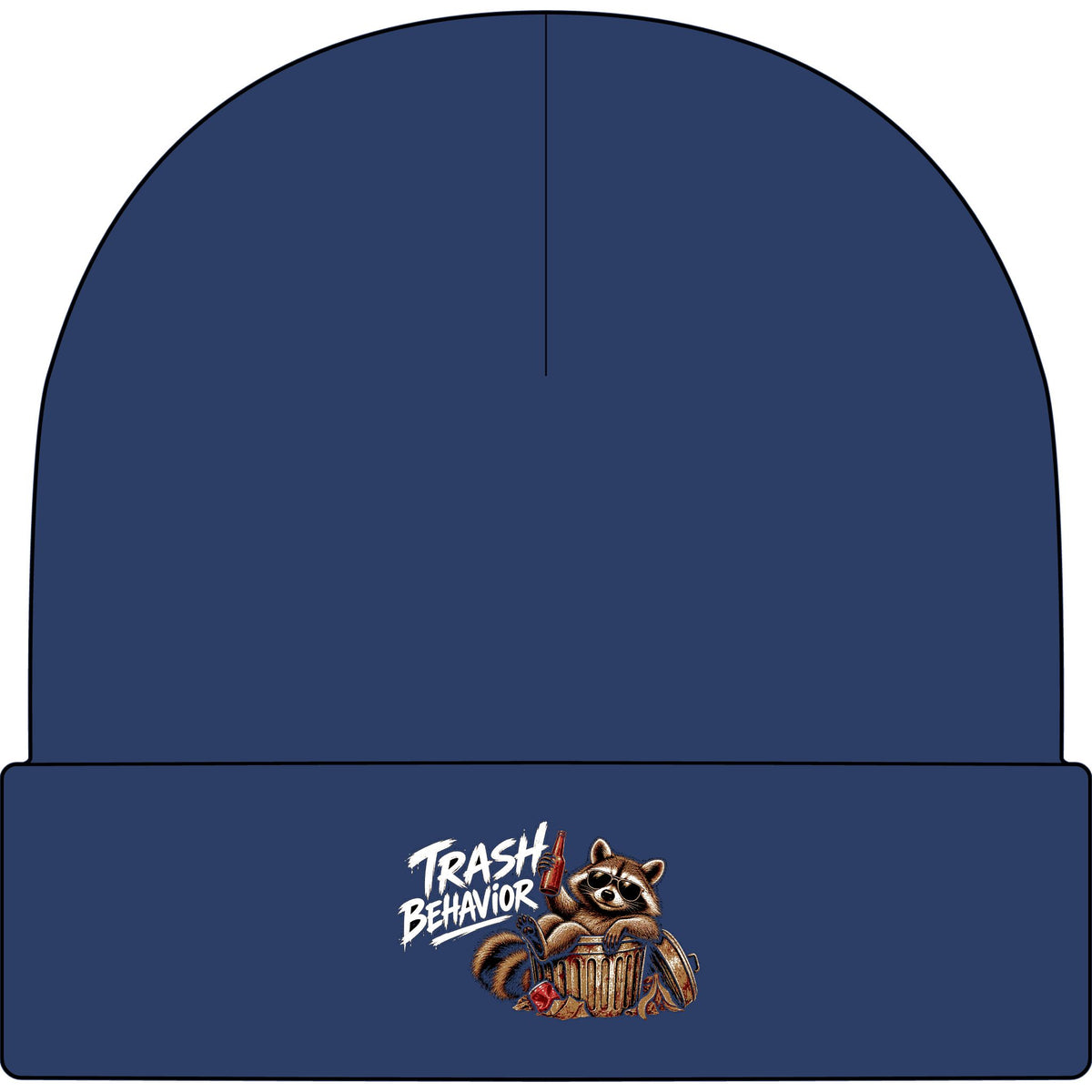 Trash Panda Breakout - AS Colour 1107 Cuff Beanie