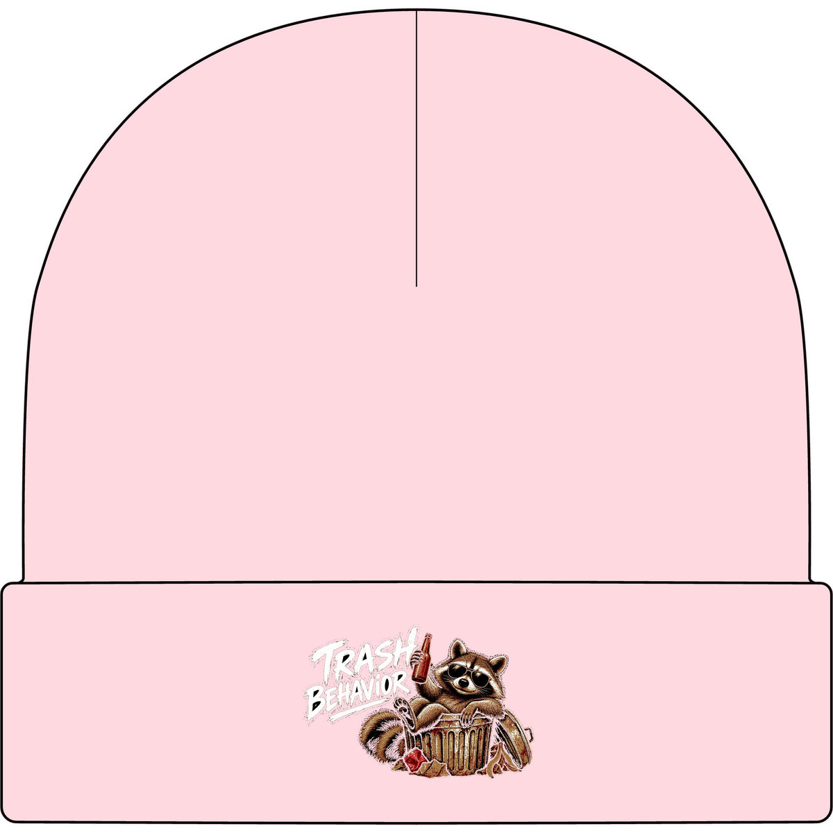 Trash Panda Breakout - AS Colour 1107 Cuff Beanie