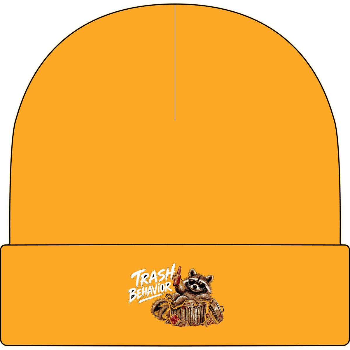 Trash Panda Breakout - AS Colour 1107 Cuff Beanie