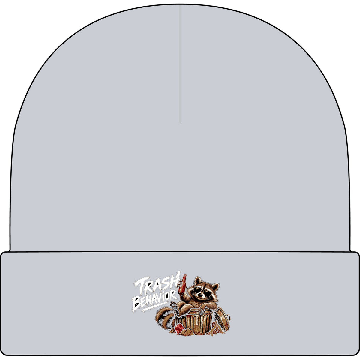 Trash Panda Breakout - AS Colour 1107 Cuff Beanie