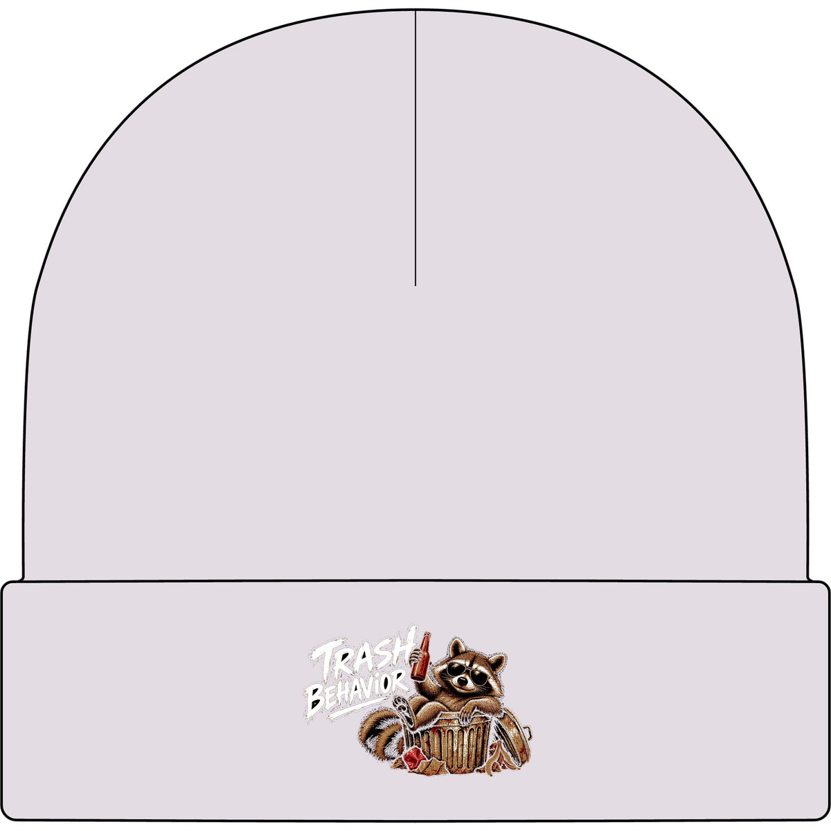 Trash Panda Breakout - AS Colour 1107 Cuff Beanie