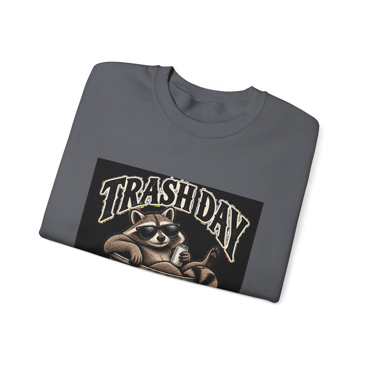 Trash Day Rest Day - Crewneck Sweatshirt