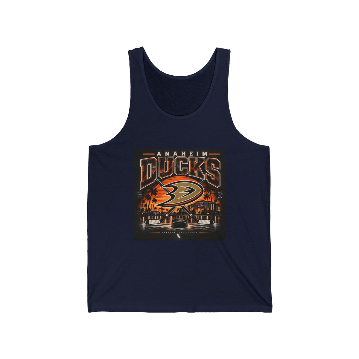 Anaheim Ducks Hockey Nights - Athletic Tank