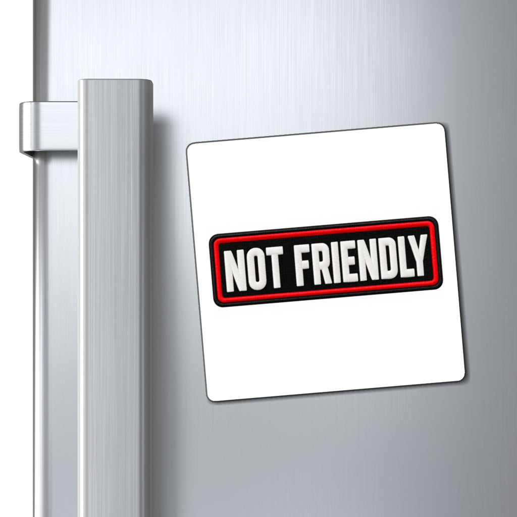 Not Friendly - Service Dog Patch - Magnet