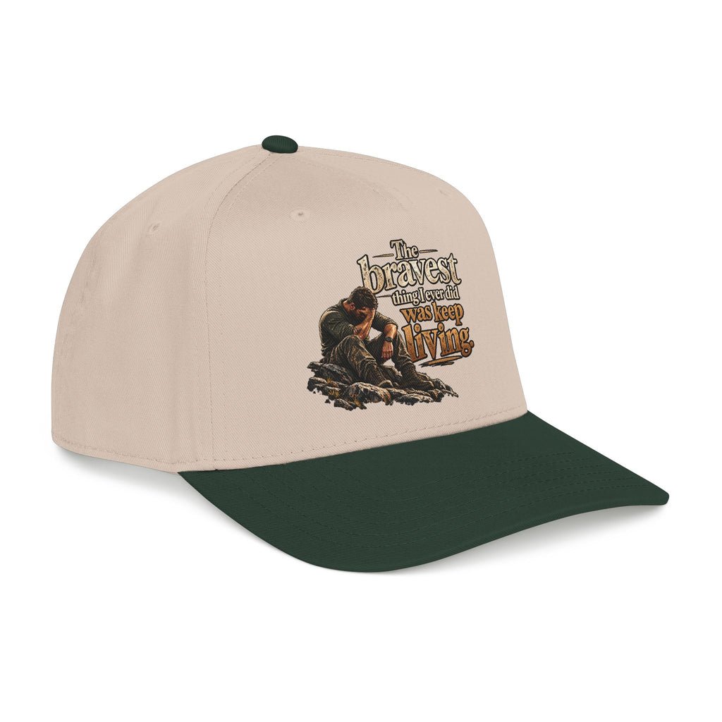 The Bravest Thing I Ever Did Was Keep Living - OTTO Baseball Hat
