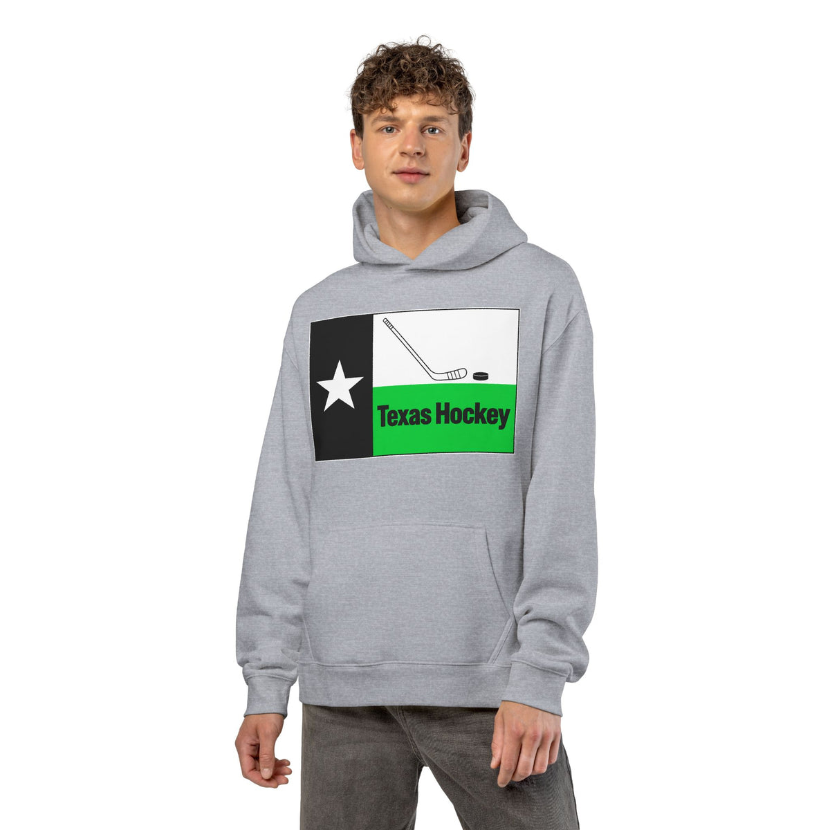 Texas Hockey Flag - Hoodie