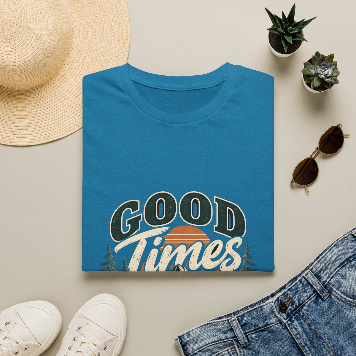 Good Times Questionable Decisions - Classic Tee