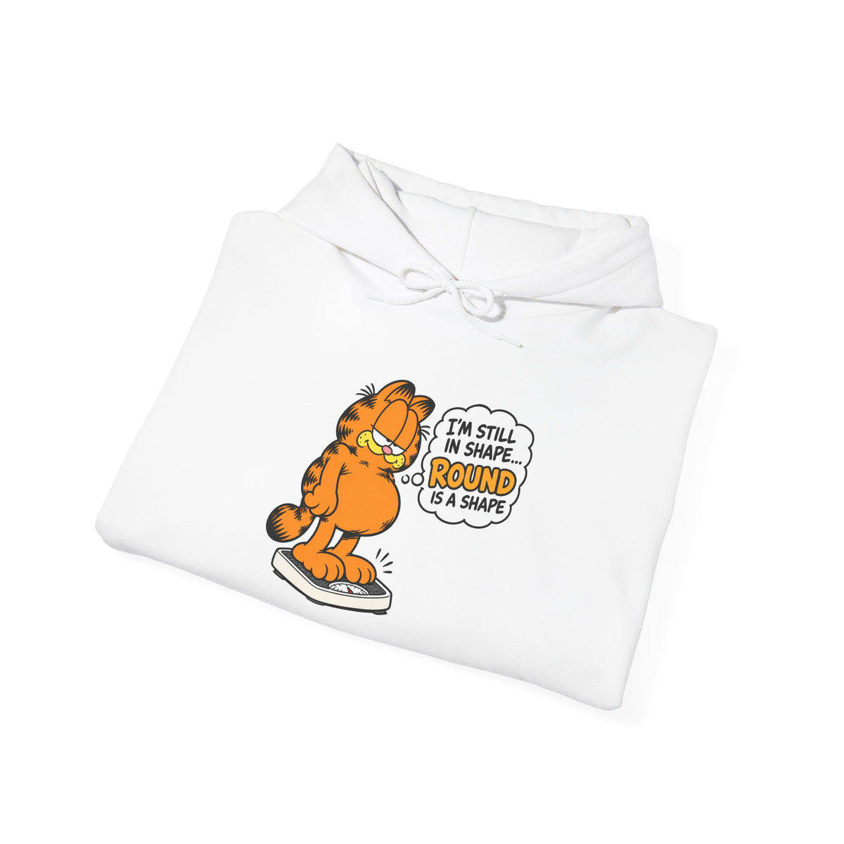 Round Shape Garfield - Hoodie