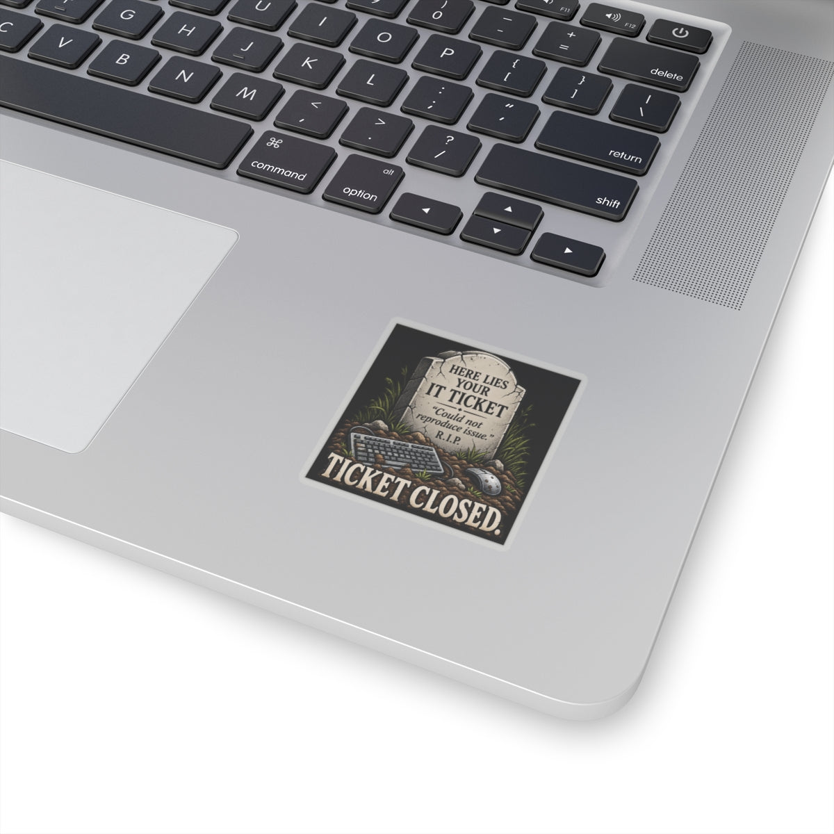 Ticket Closed - Kiss-Cut Sticker