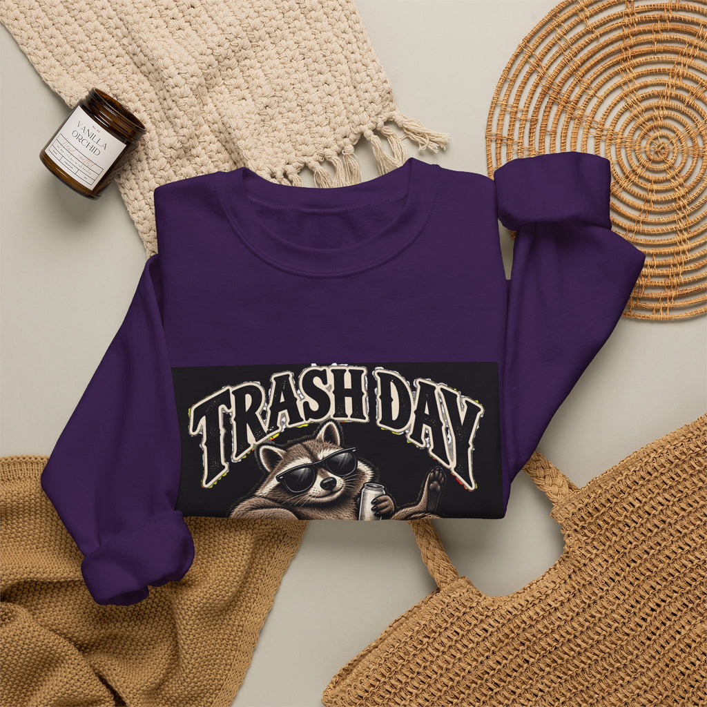 Trash Day Rest Day - Crewneck Sweatshirt