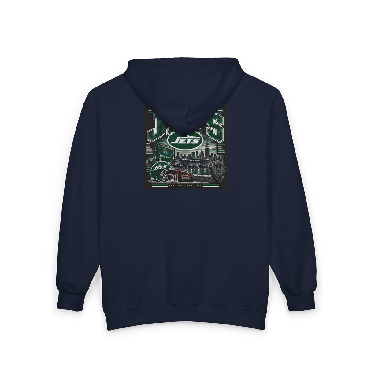 New York Jets - Full-Zip Hooded Sweatshirt