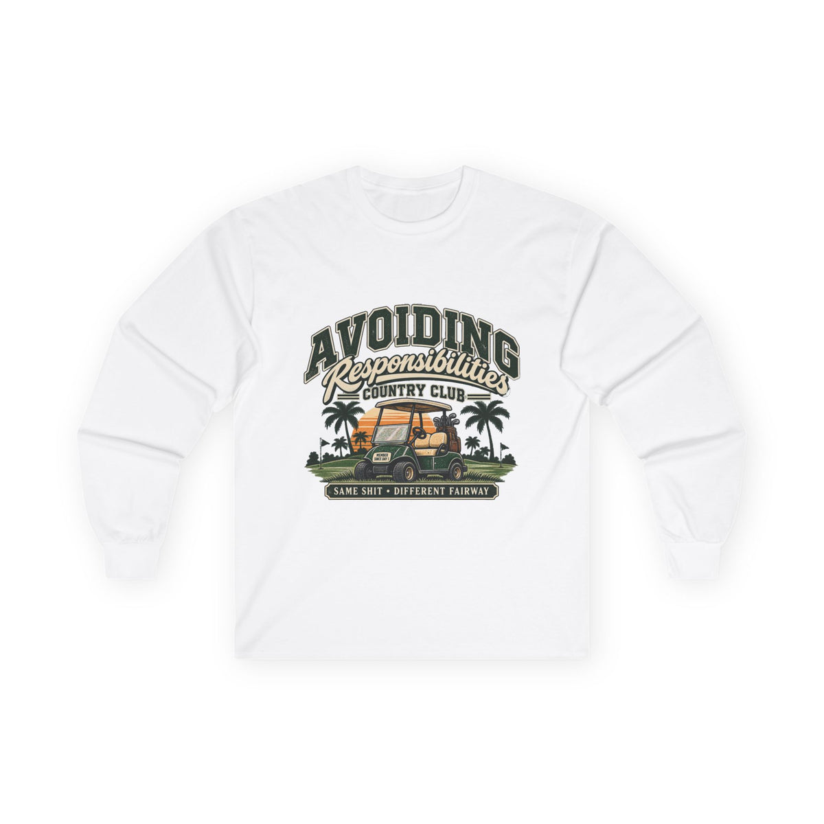 Avoiding Responsibility Country Club - Unisex Ultra Cotton Long Sleeve Tee