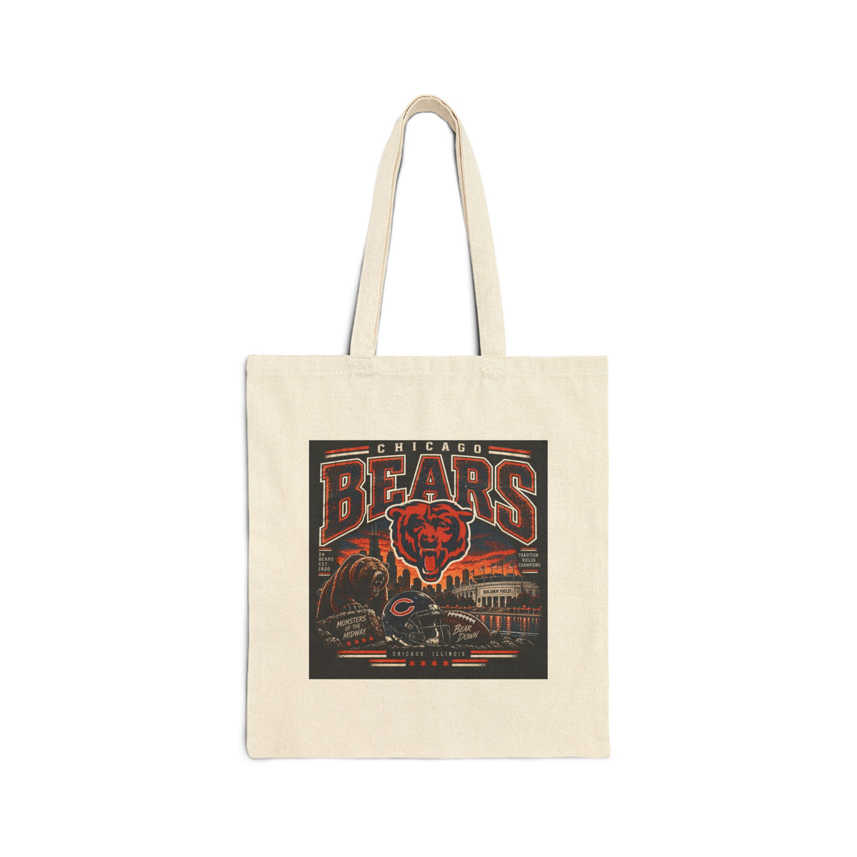 Chicago Bears Pride - Canvas Tote